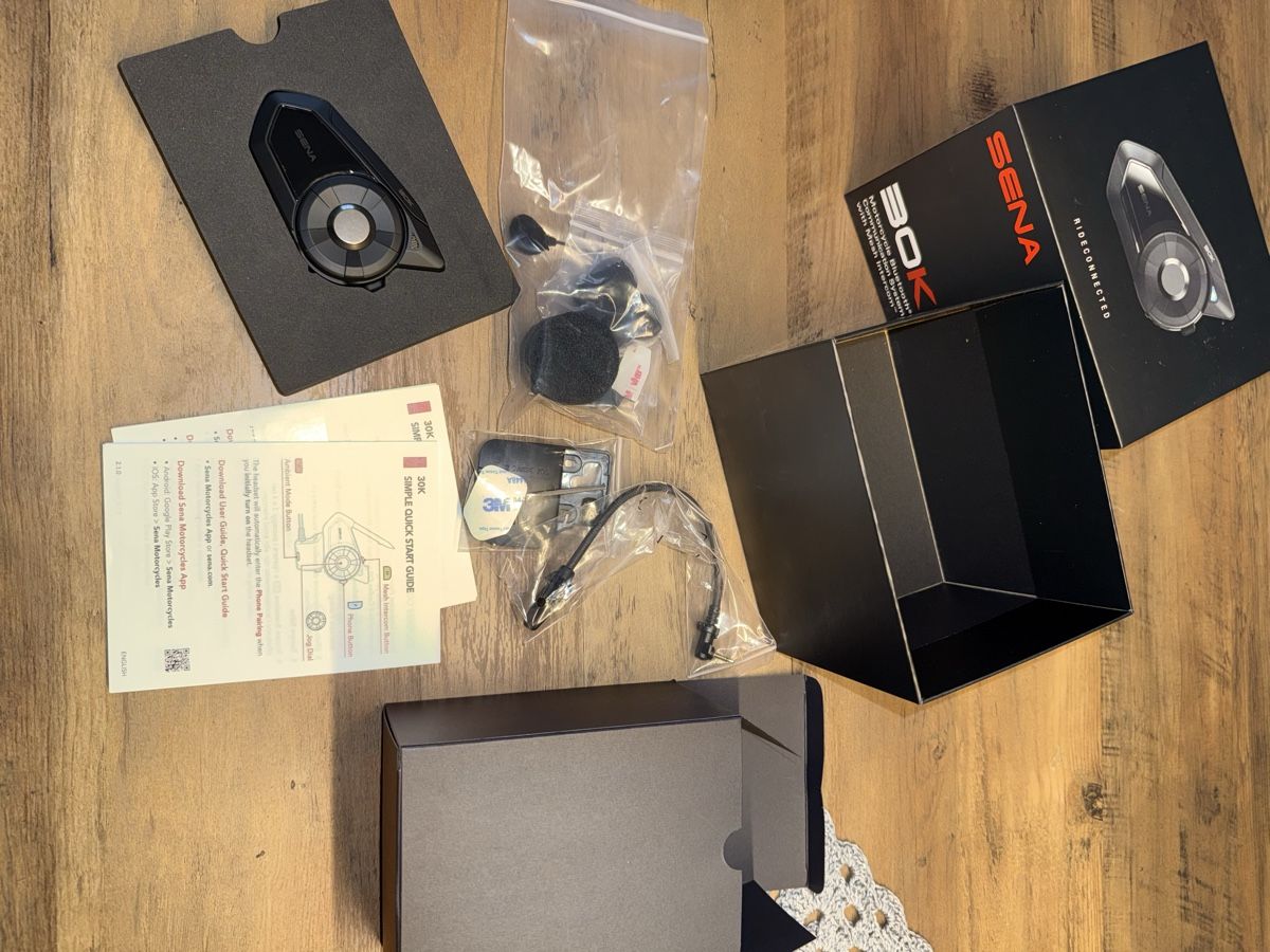 Sena Kopfhörer: Sena 30K Motorrad Kommunikationssystem Bluetooth Intercom – Gebraucht aus Subingen von lej_ 3