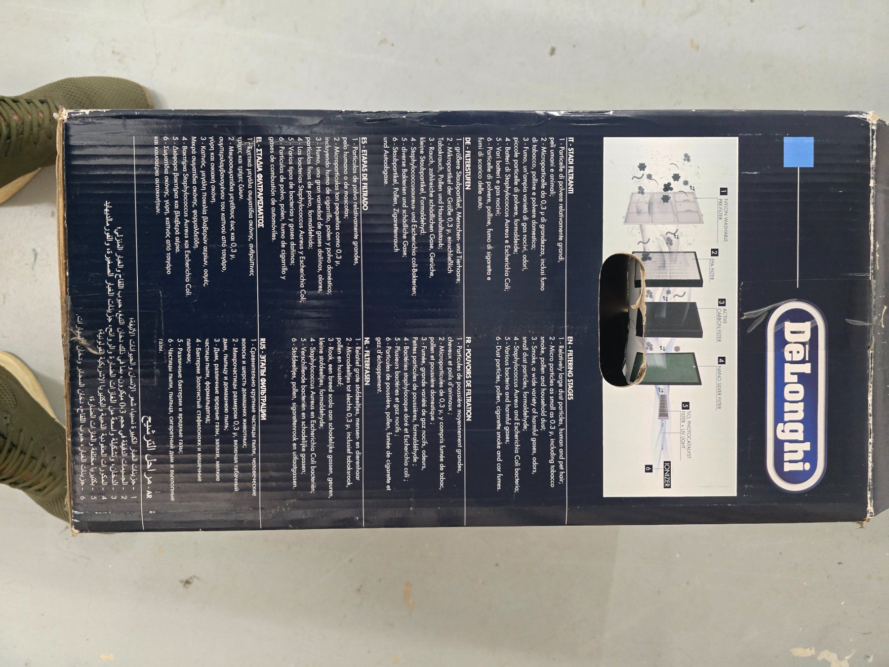 De'Longhi Purificatori d'aria: DeLonghi Luftreiniger 80 m2 gebraucht AC230 – Usato da Oberentfelden venduto da mummel82 6