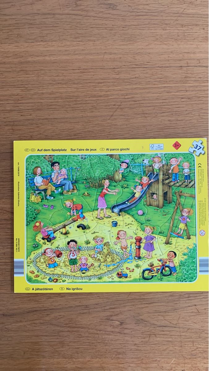 Puzzle: Kinderpuzzle Spielplatz 3+ Jahre – Usato da Kriens venduto da Baby_C