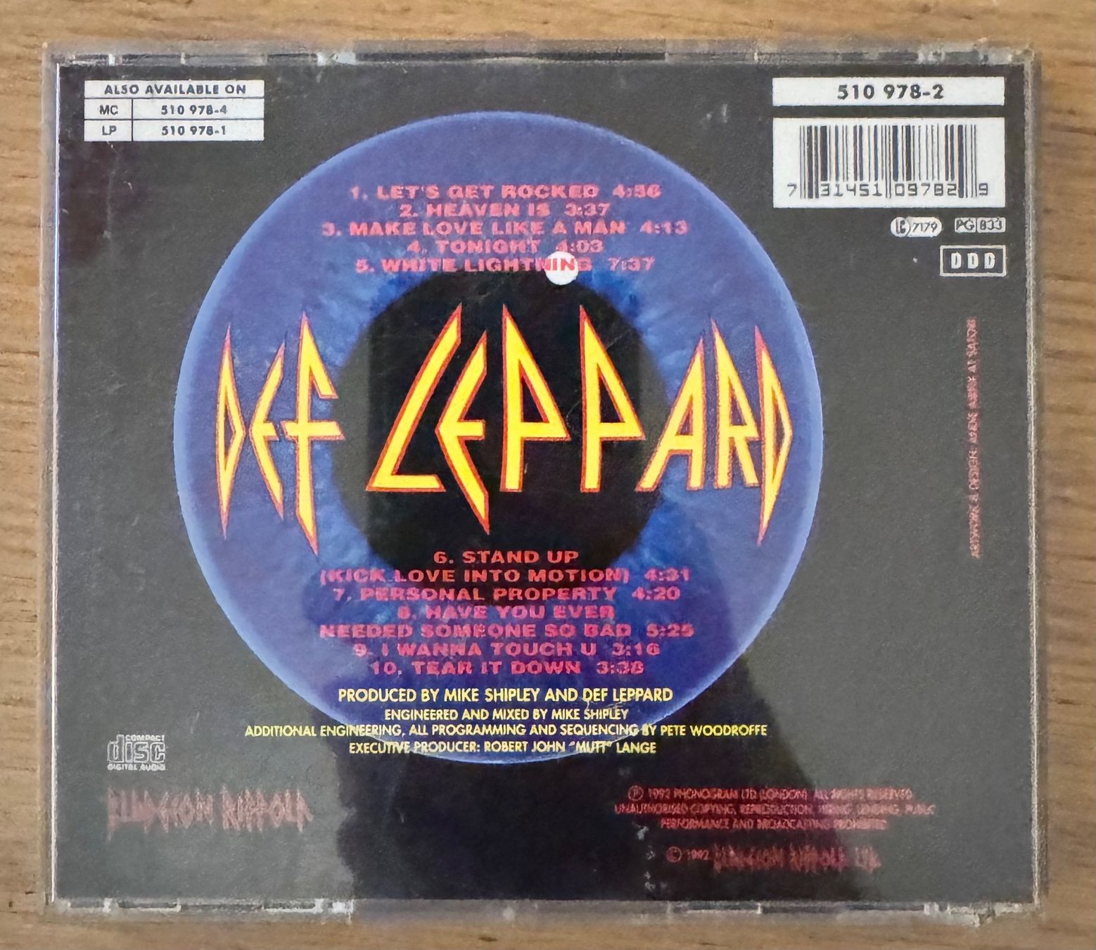 CD: Def Leppard – Usato da Lausanne venduto da davzic 1