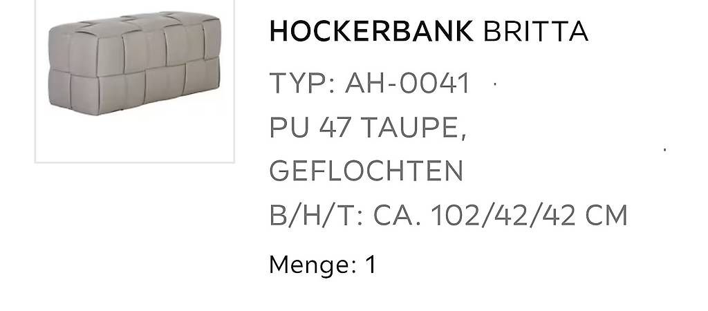 Guardaroba: Garderoben-Set Moderano + Hocker Britta – Usato da Hochfelden venduto da Bebe95 2