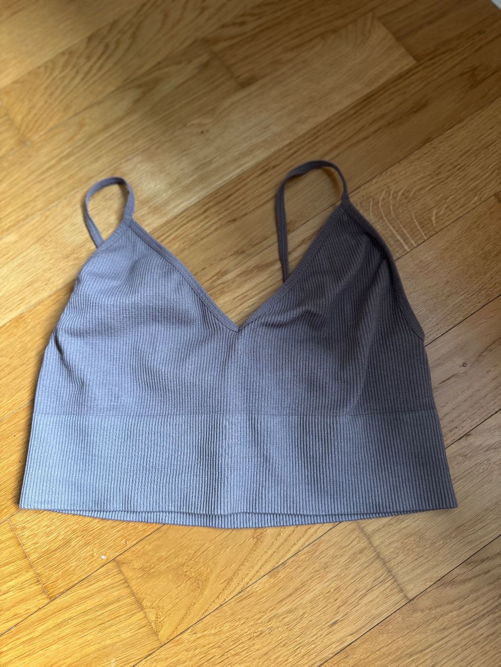 Altra biancheria intima: ONLY Bustier Bralette braun, Grösse S-M – Usato da Romanshorn venduto da Apicel