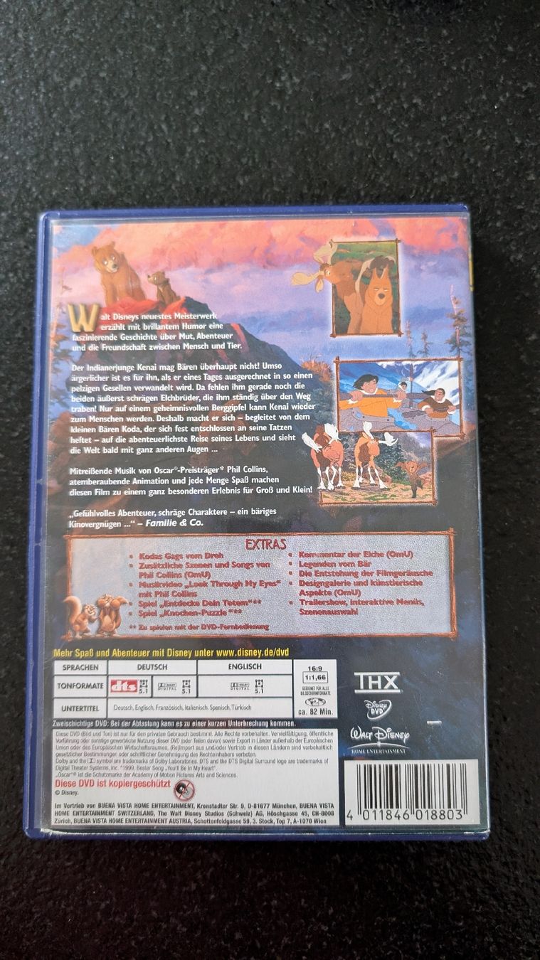 Alle DVDs: Bärenbrüder – Gebraucht aus Heimiswil von schlaefli83 1