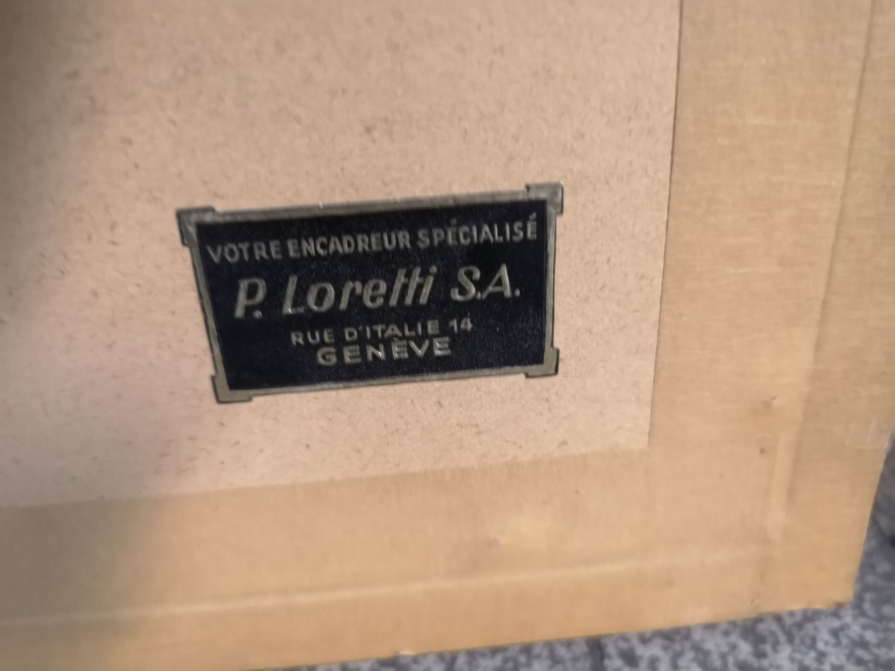 Dipinti: Aquarelle signée et datée 1968 – Usato da Genève venduto da Qanil77 5