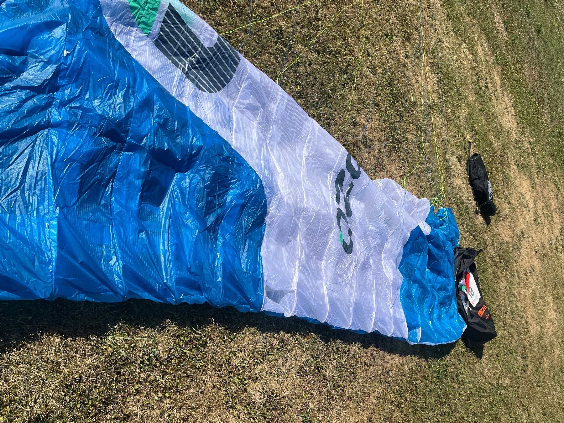 Ozone Aquilone: Ozone Mach1 18m2 Foil Kite Mattenkite – Nuovo (secondo la descrizione) da Brugg AG venduto da Freeheeler02 6