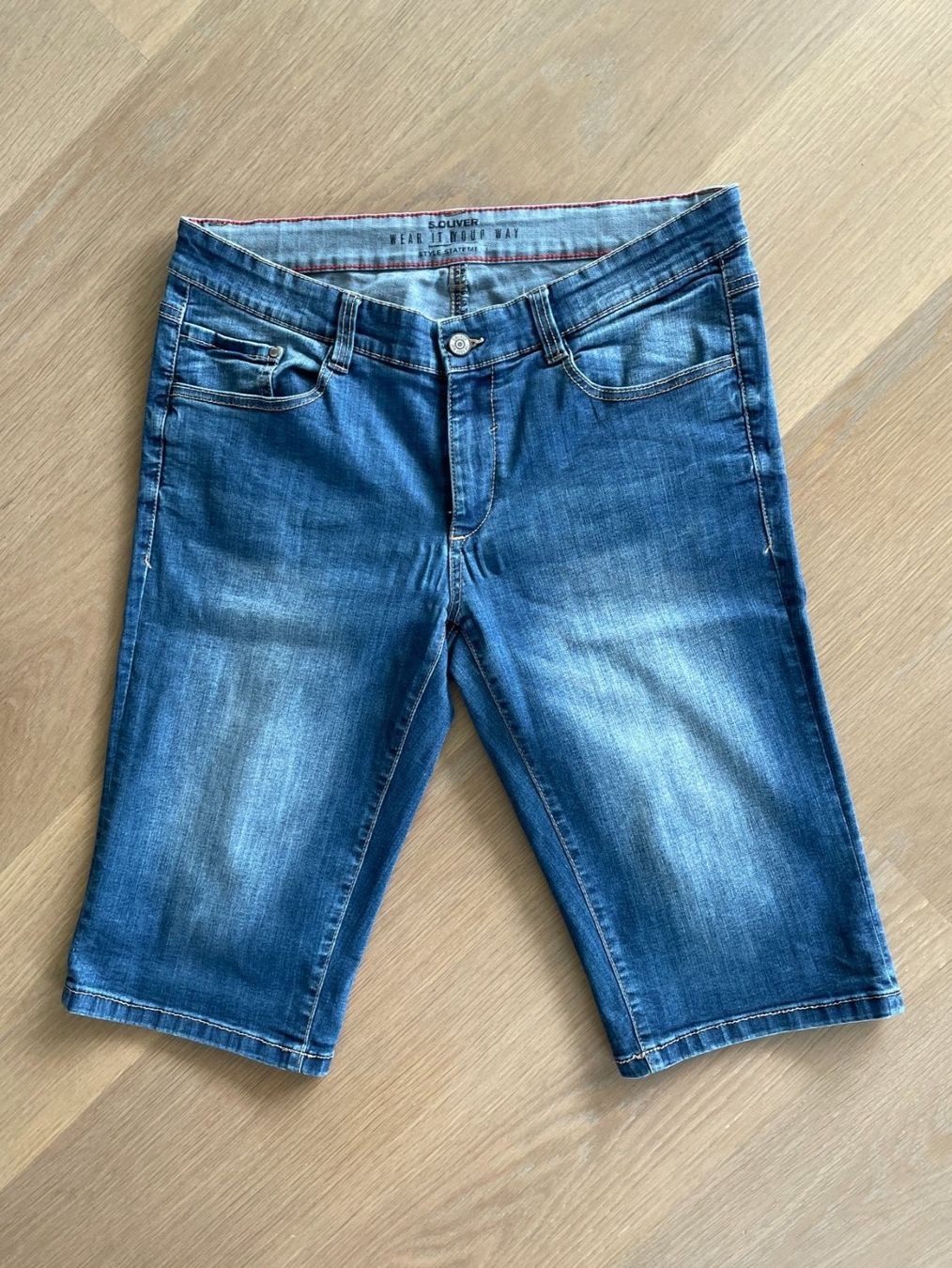 S.Oliver Pantaloni: Jeans-Shorts, s.Oliver, Grösse 170 big – Usato da Rüschlikon venduto da user999