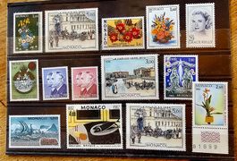 MONACO timbres neufs ** ~1982-83