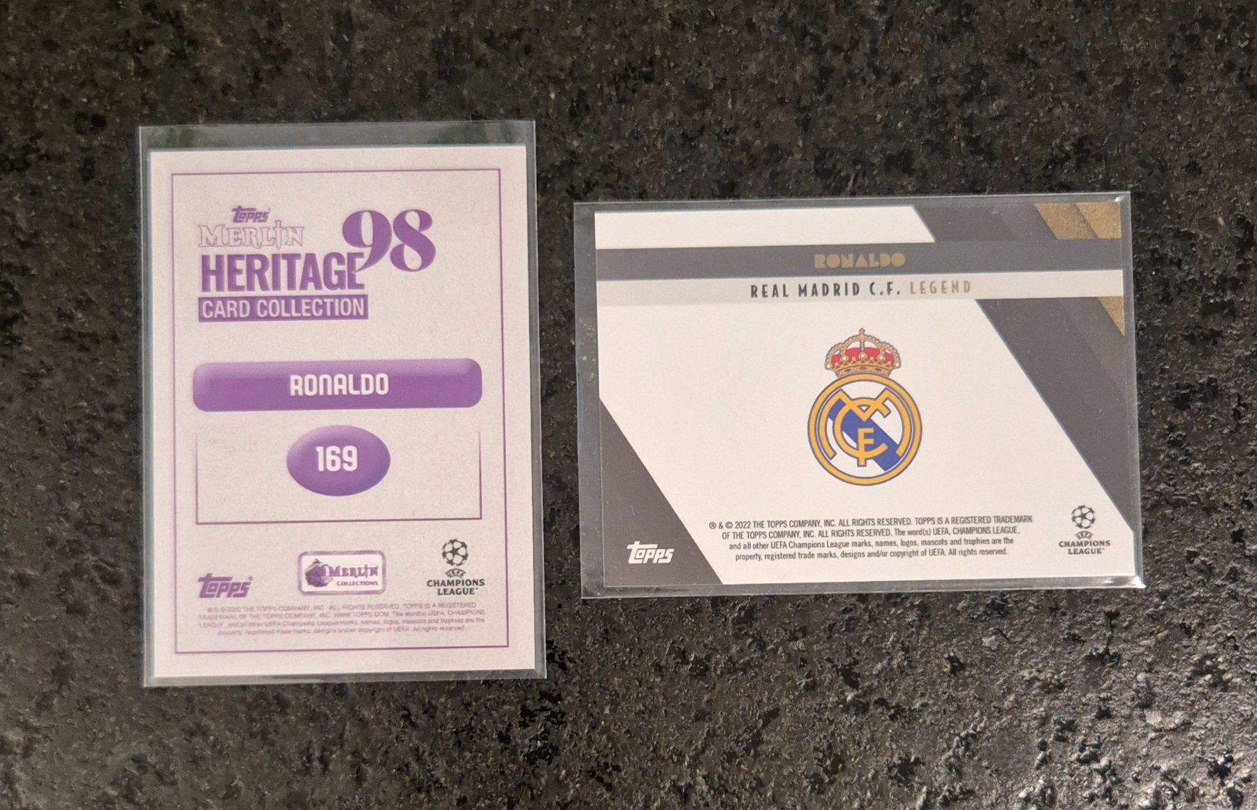 Topps Carte collezionabili: Ronaldo R9 - Real Madrid - Topps – Nuovo (secondo la descrizione) da Burg AG venduto da Danoe 1