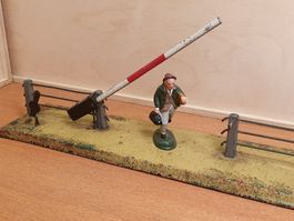 Kleiner Bahnübergang in Spur 0