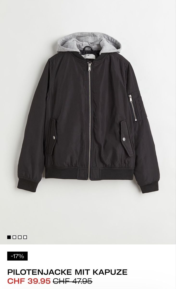 H&M Giacche & Cappotti: H&M PILOTENJACKE Gr. 146/152 – Nuovo (secondo la descrizione) da Wetzikon ZH venduto da tuna83