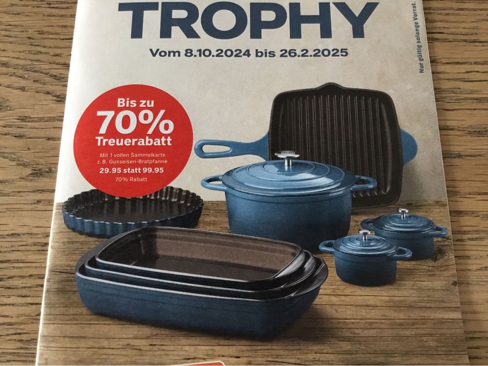 1 volle Coop Karte (20Märkli)der Trophy Kuhn Rikon (Neu (gemäss ...