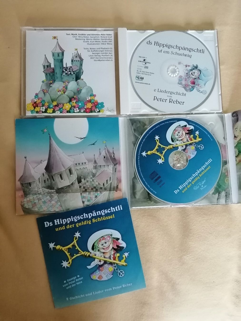 Hörbücher: 2 CDs Peter Reber s'Hippigschpängschtli – Gebraucht aus Wettingen von penelope39 1