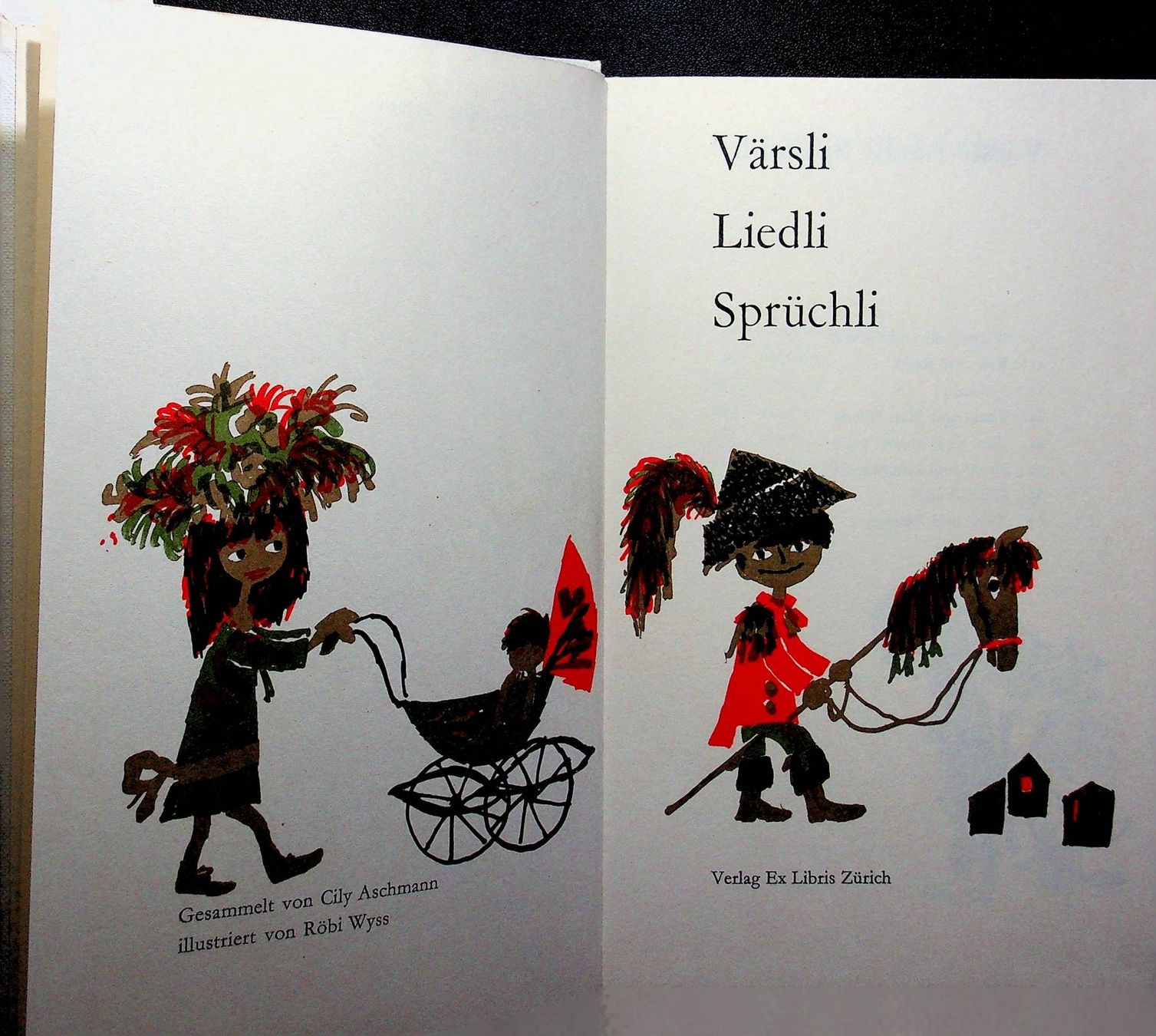Libri: Värsli Liedli Sprüchli  / Cily Aschmann – Usato da Reitnau venduto da Zaomir 1