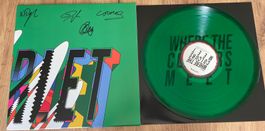Scarlet Rebels – Where The Colours Meet Green Vinyl Signiert
