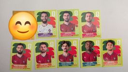 Panini 2026 WM USA POR Portugal  8 Stk. (Preis pro Stück!!!)