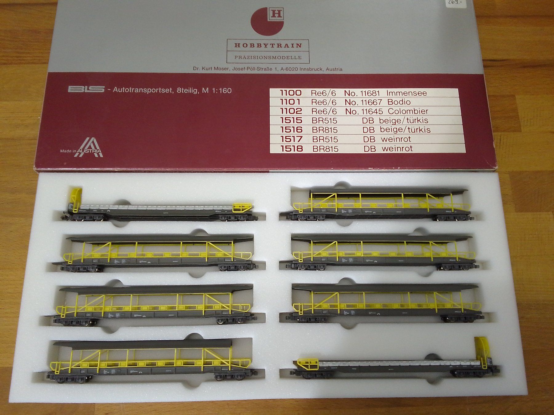Hobbytrain Modelleisenbahnen: Güterwagen "Autotransportset" – Gebraucht aus Zollikofen von Noak