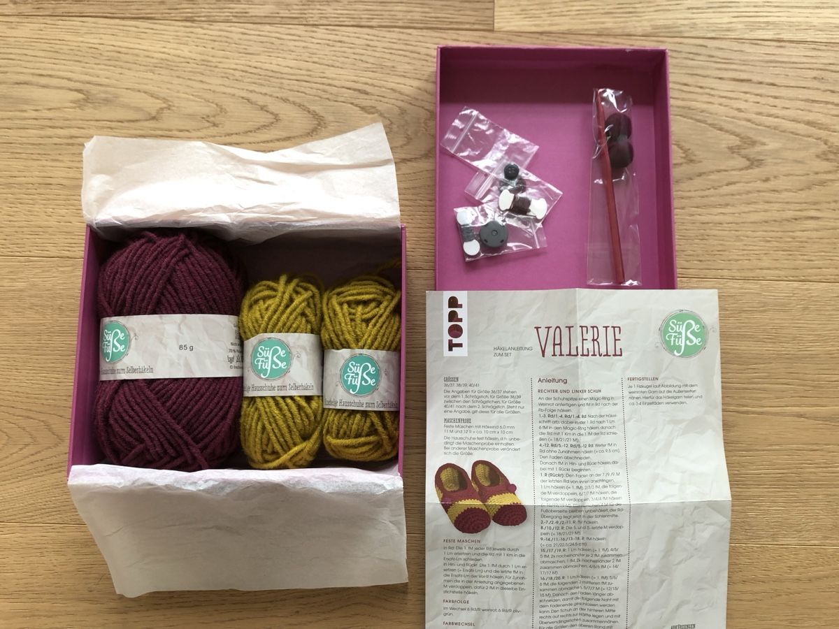 Kit bricolage: Häkel-Set (Neu!) – Nuovo e nell'imballaggio originale da Luzern venduto da julia917 1