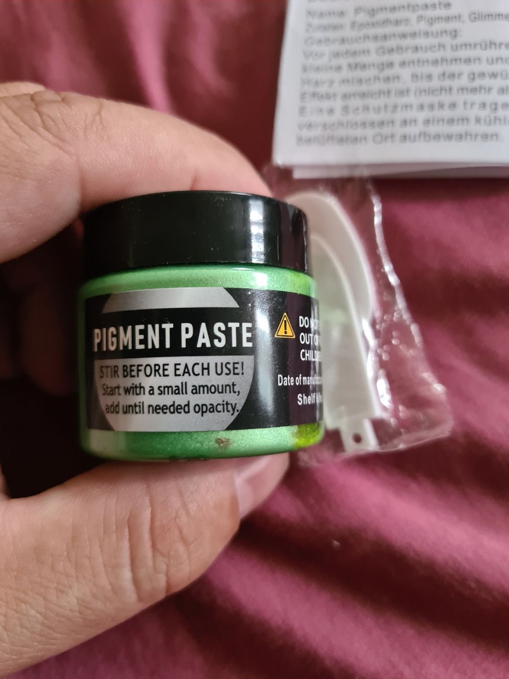 Farben: Epoxidharz Farbe – Neu und originalverpackt aus Waldkirch von Hypertenuse 2