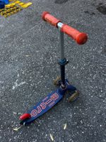Micro Mini Kinder-Trottinett blau 3 Räder