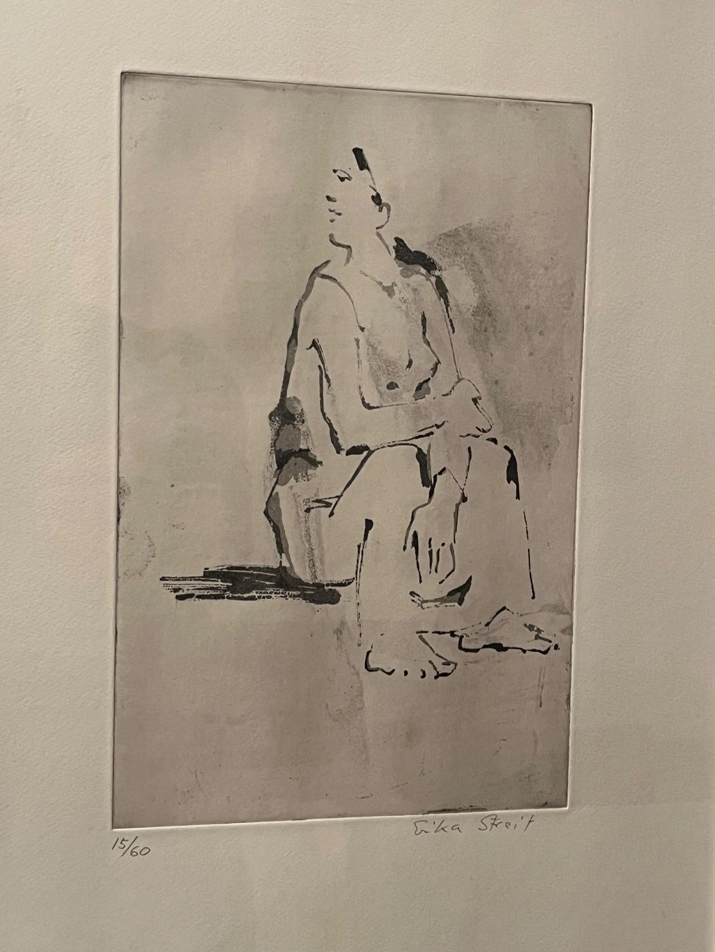 Gemälde: Erika Streit 1910-2011 Original Lithographien – Gebraucht aus Basel von PAUL_ART 1