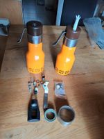 2 Rahmbläser, Vintage, mit Ersatzteilen
