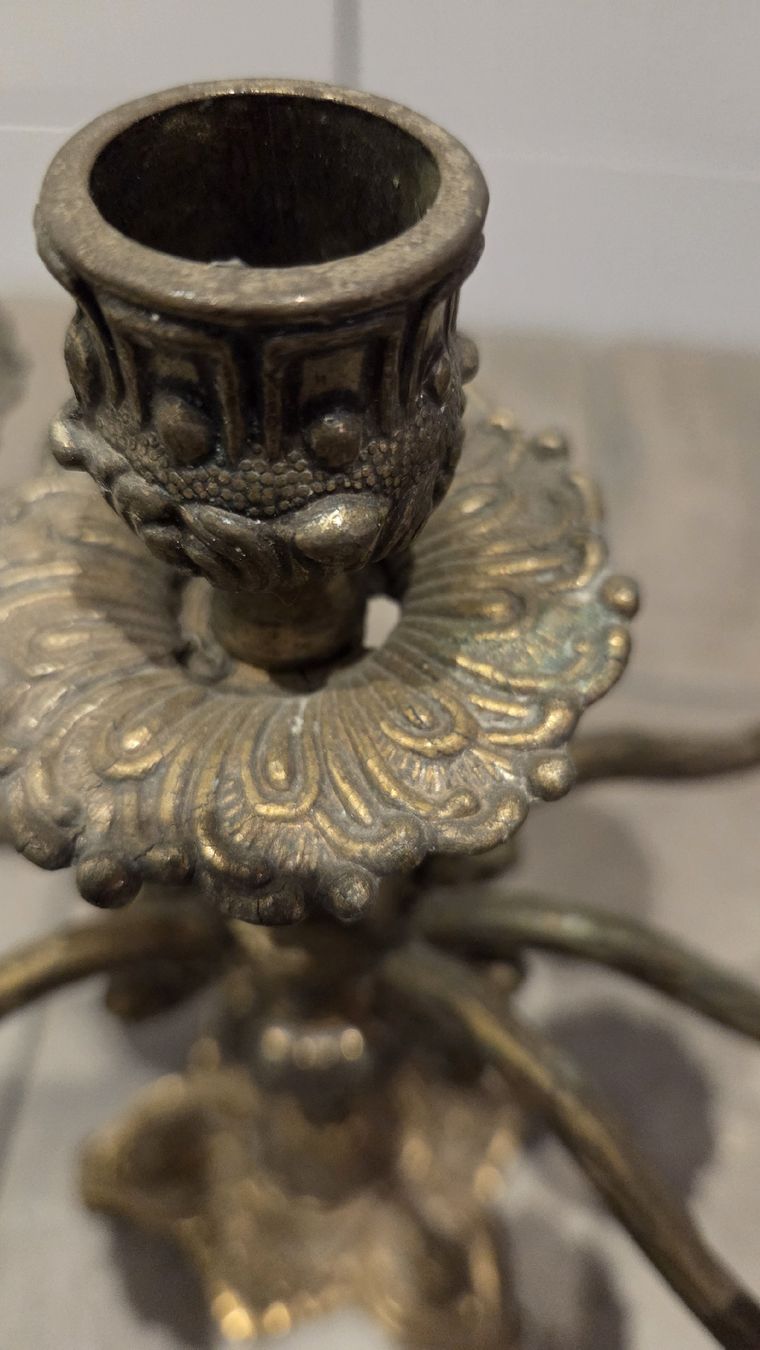 Portacandele: Kerzenständer Antik – Nuovo (secondo la descrizione) da Hausen AG venduto da drago75 2