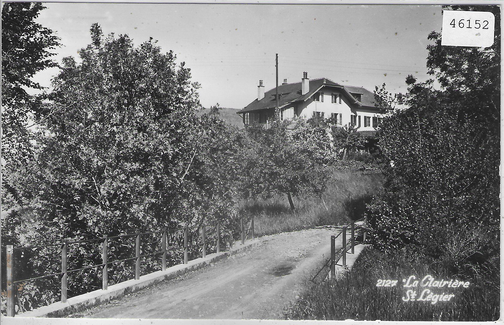 Cartoline postali: La Clairiere - St. Legier – Usato da Ettingen venduto da Kartenplanet