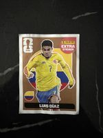 Panini FIFA Luis Díaz Sticker Neu Extrasticker! Gold