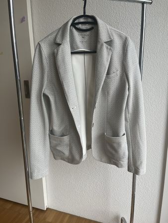 CIRCOLO Blazer Gr. 34 IT40 hellgrau NP: 380-.