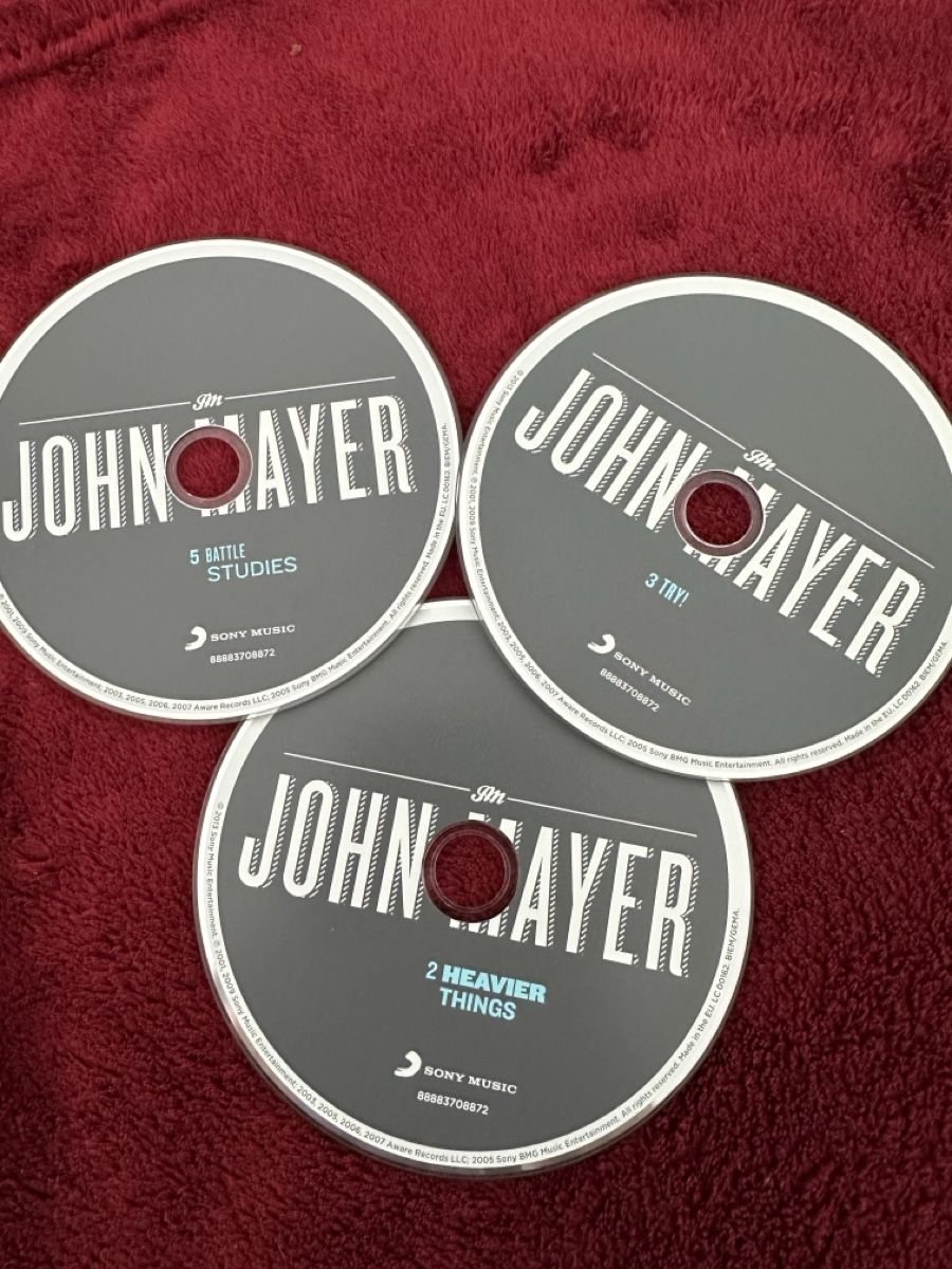 CDs: John Mayer Audio 3CDs Alben – Gebraucht aus Weggis von Steff125ch
