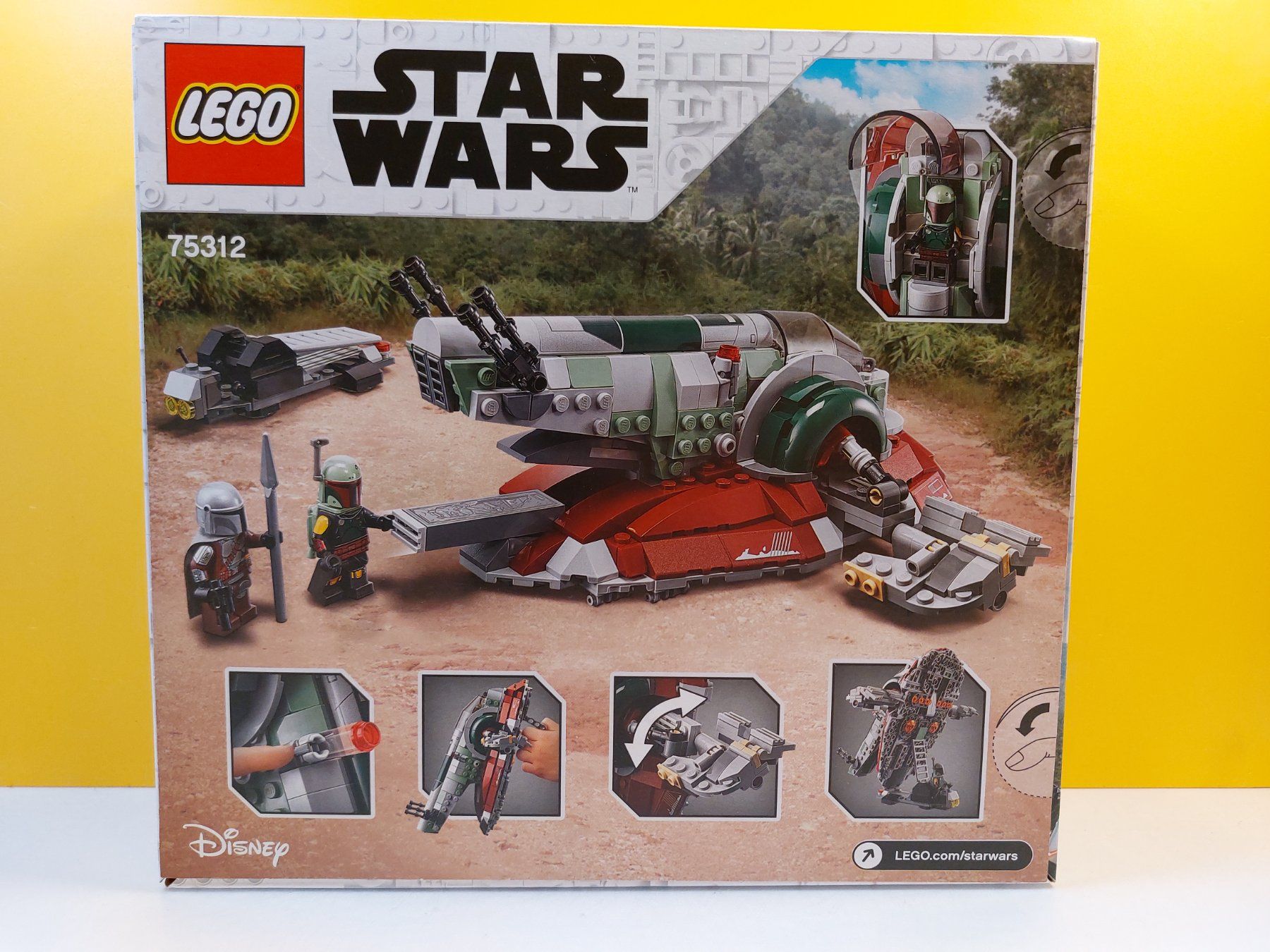 LEGO Star Wars 75312 Boba Fetts Starship NEU (Neu und originalverpackt ...