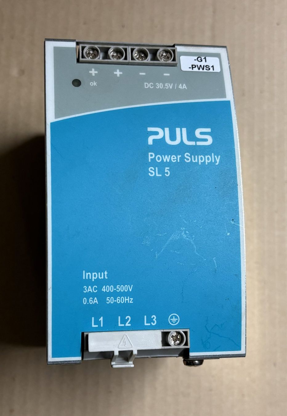 Componenti elettronici: Puls Netzteil 24VDC Type SL5 Power Supply – Usato da Sins venduto da 3985schluckti 1