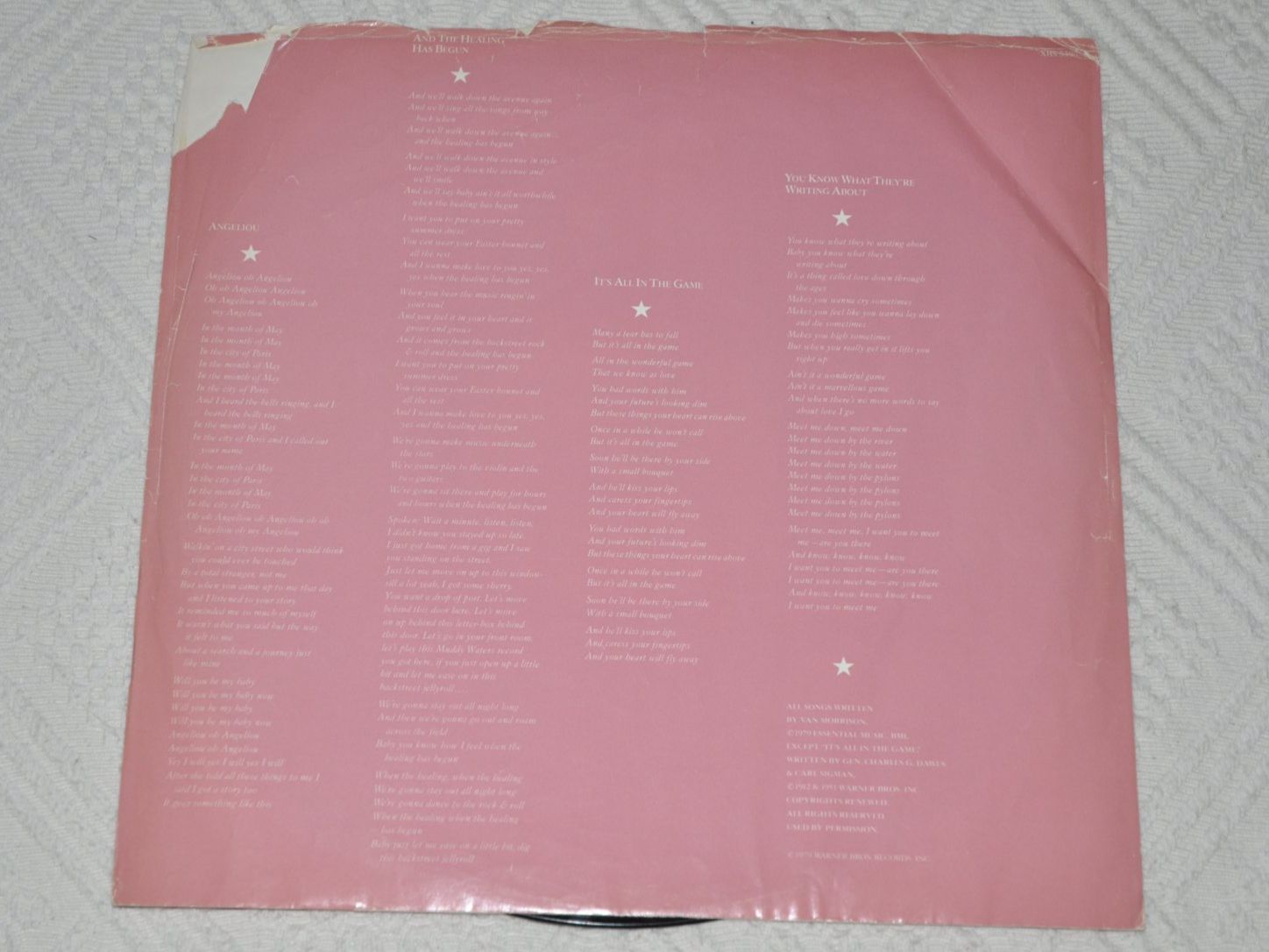 Schallplatten: LP Van Morrison - Into the Music – Gebraucht aus Boll von Theodora15 2