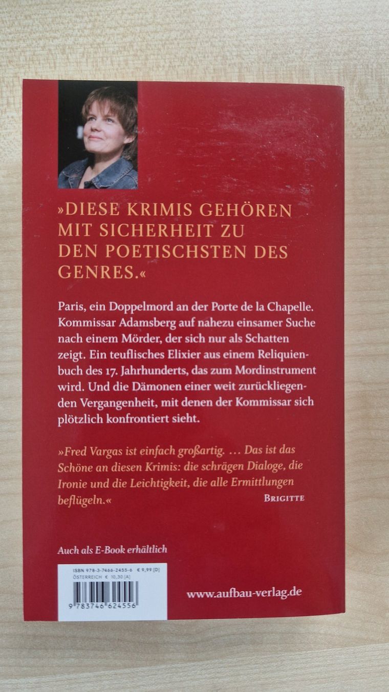 Libri: Die dritte Jungfrau / Fred Vargas – Usato da Malters venduto da page02 1
