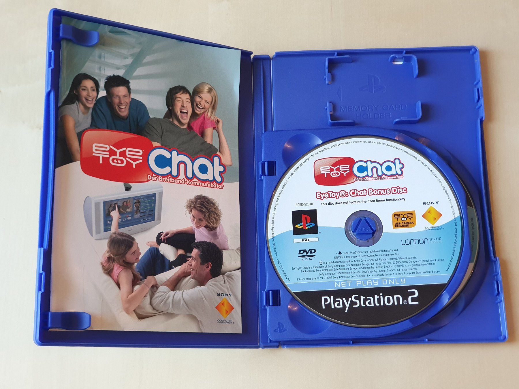 Sony Giochi: Eye Toy Chat ink. Bonus DVD – Usato da Stansstad venduto da collectorsshop 2