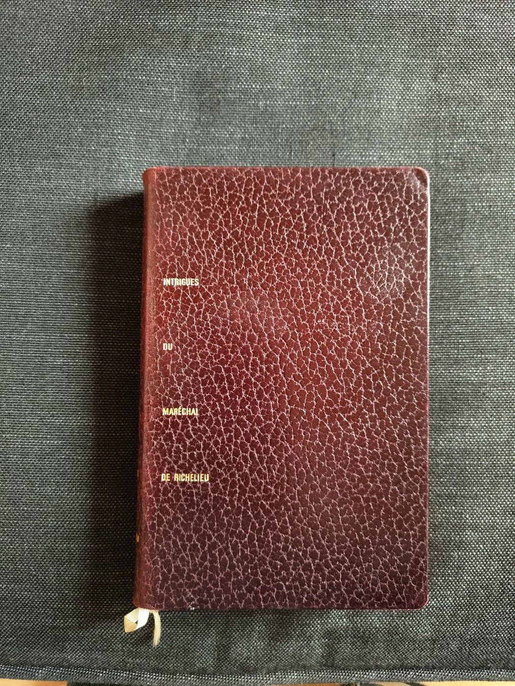 Bücher: Amours et Intigues du maréchal de Richelieu – Gebraucht aus Crans VS von cat_5yb8