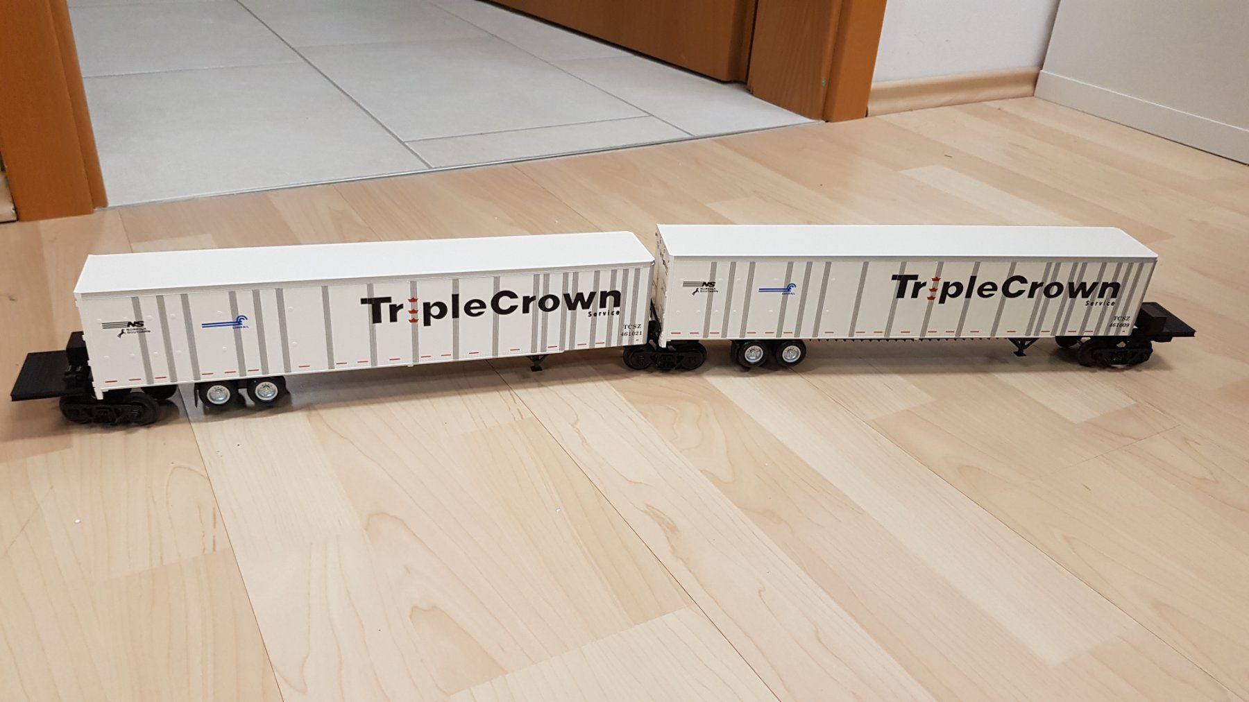 Modellini di ferrovie: Weaver Road Railer Set a 8 Wagen 3-Leiter – Nuovo (secondo la descrizione) da Zeiningen venduto da vdzr 2