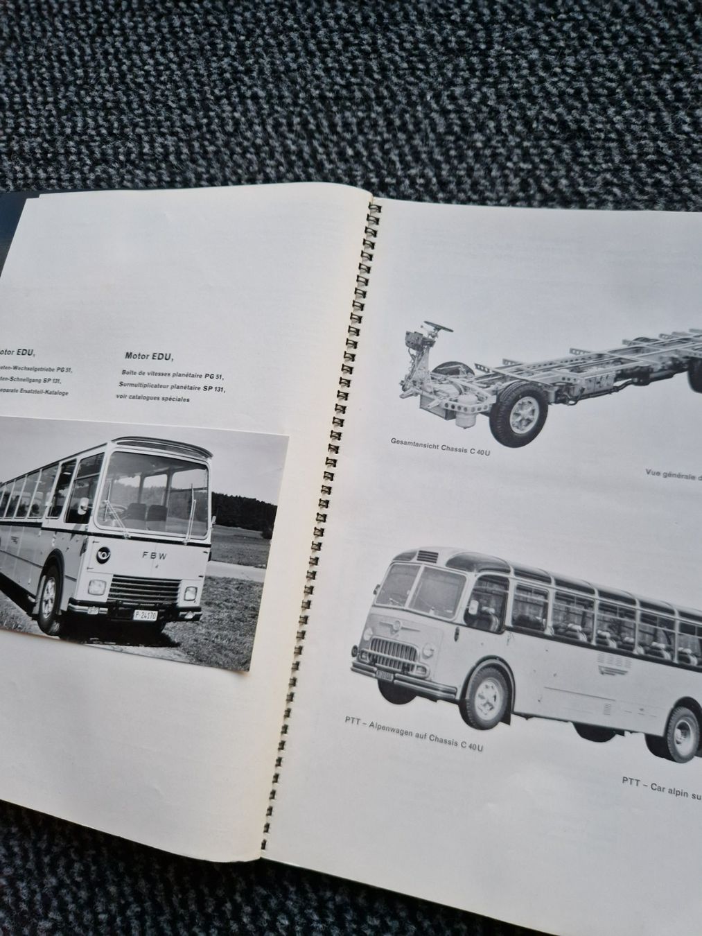 FBW Autocarri: Original Ersatzteilliste FBW C40U Chassis, LKW, Oldtimer – Usato da Dürnten venduto da Bachtel84 3