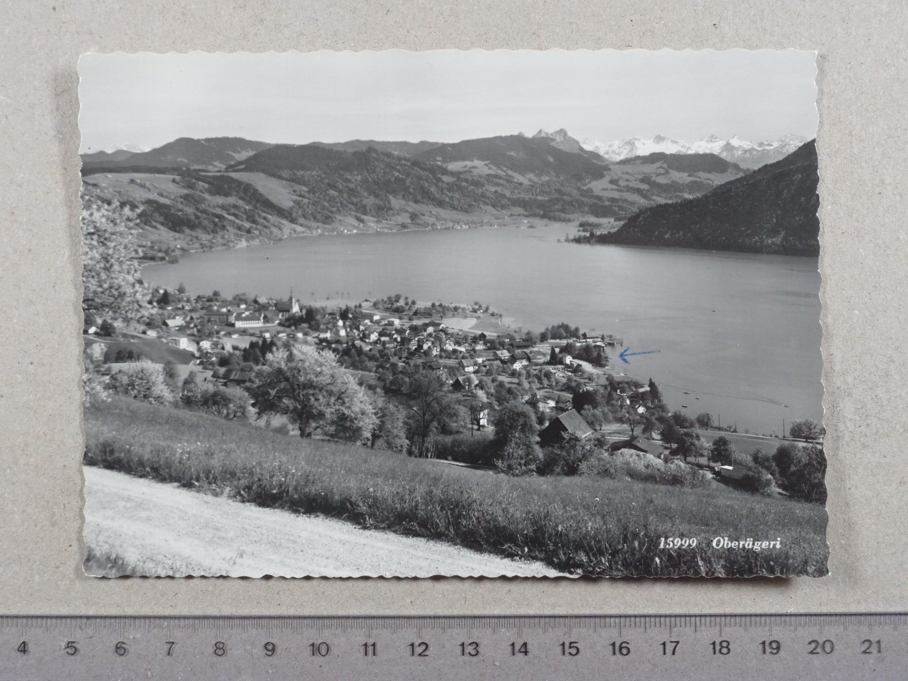 Ansichtskarten: Oberägeri – Gebraucht aus Lenzburg von fh1