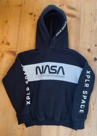 Sweat à capuche NASA (H&M) taille 146/152 cm (11/12 ans)