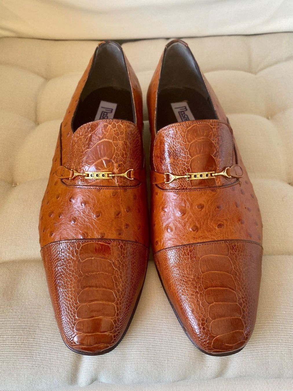 Herrenschuhe: Moccasin Ostrich leather handmade NEW!!! – Neu (gemäss Beschreibung) aus Zürich von NNK28 1