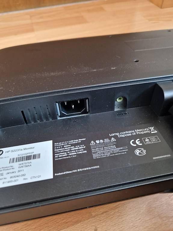 Hewlett Packard Ecrans: Bildschirm 21 Zoll – D'occasion à Berlingen par Walterastrid 2
