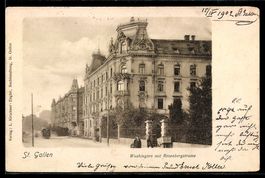 AK St. Gallen, Washington mit Rosenbergstraße