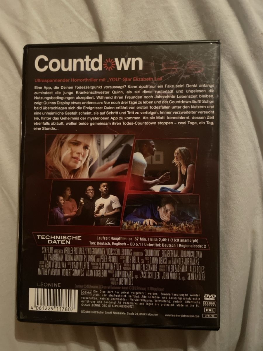 Alle DVDs: Countdown – Neu (gemäss Beschreibung) aus Lenk im Simmental von banane50626 1