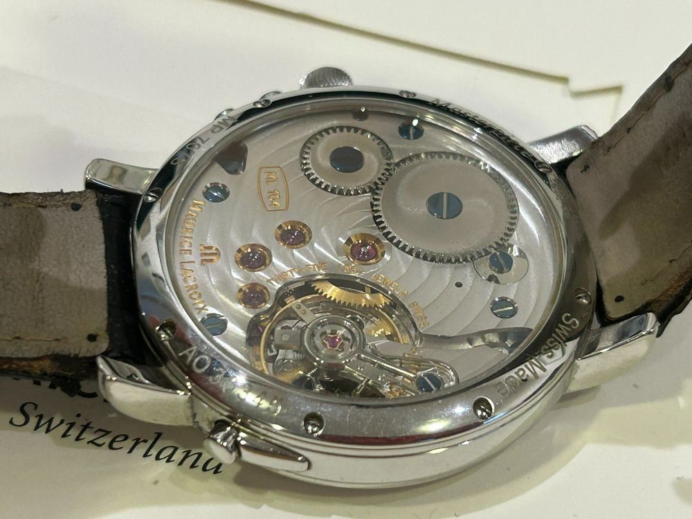 Maurice Lacroix Orologi: maurice lacroix masterpiece lune retrograde full set – Usato da Rothrist venduto da wiggertal-auktionen 7