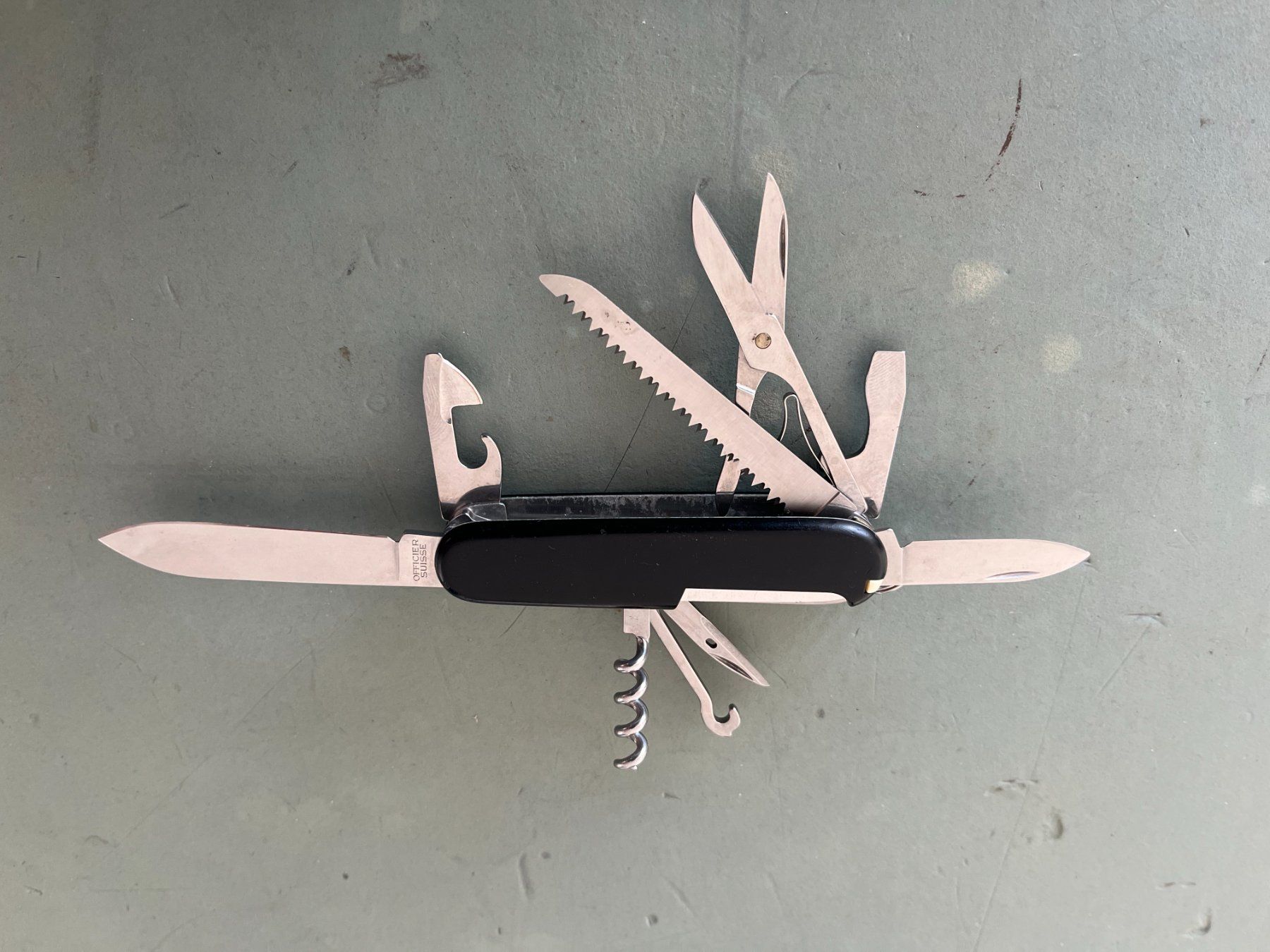 Victorinox Coltelli tascabile: Victorinox Messer  mit Werbung – Usato da Dintikon venduto da Redgar58 4