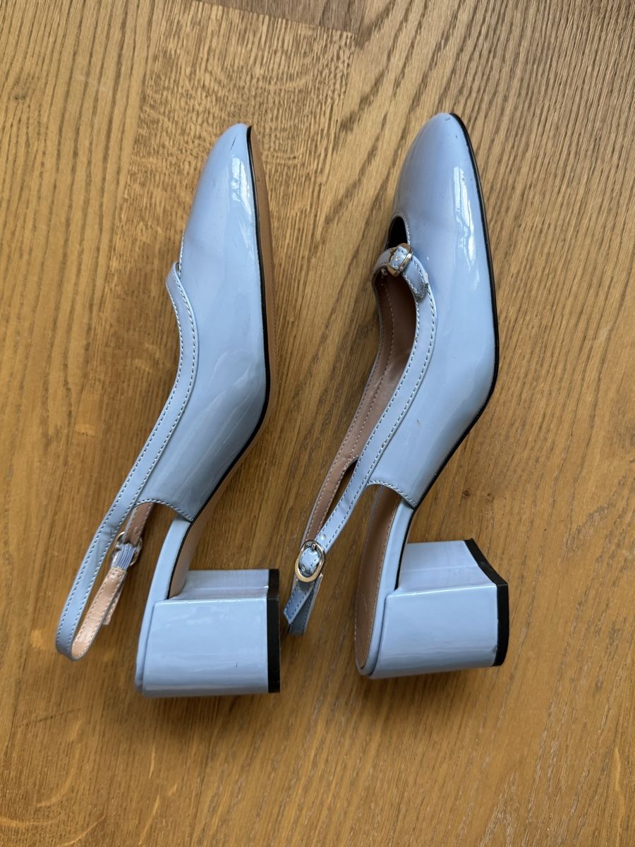 Mango Damenschuhe: Slingpumps, hellblau, Gr. 38 (MANGO) – Gebraucht aus Basel von Nadine_Lorena 2