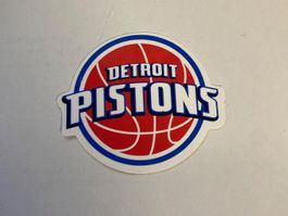 Autocollant Detroit Pistons - Collection NBA d'hiver!