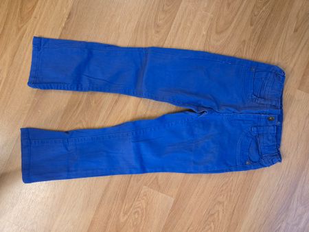 Kinderhose blau Grösse 122