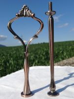 ETAGEREN  STANGENSET  KRONE  KUPFER  FÜR  2-STÖCKIGE ETAGERE